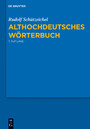 Althochdeutsches Wörterbuch - 7., durchgesehene und verbesserte Auflage.